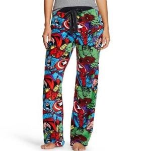 Marvel fleece pajama pants